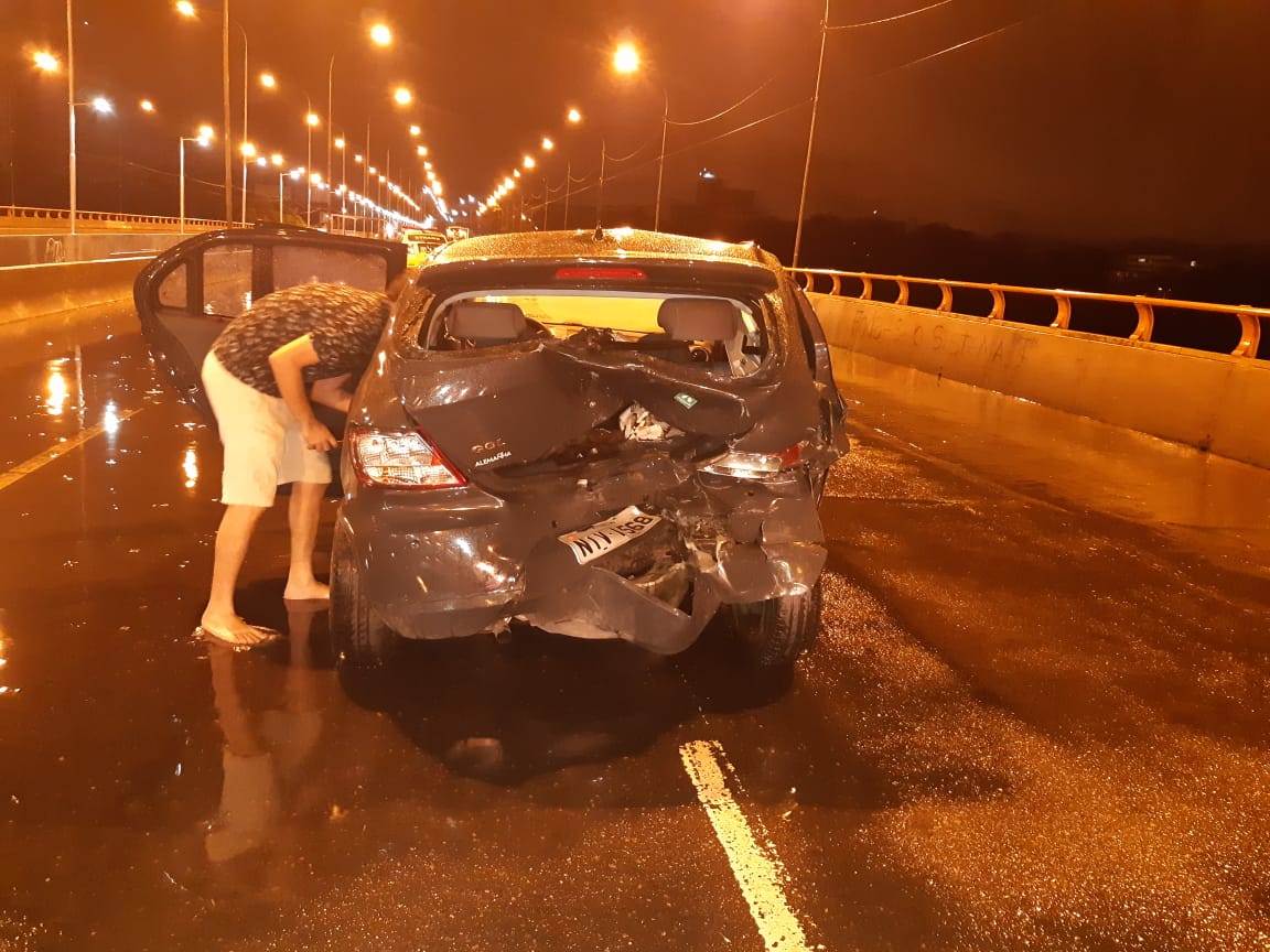 Motorista é preso por dirigir bêbado e provocar acidente em Teresina