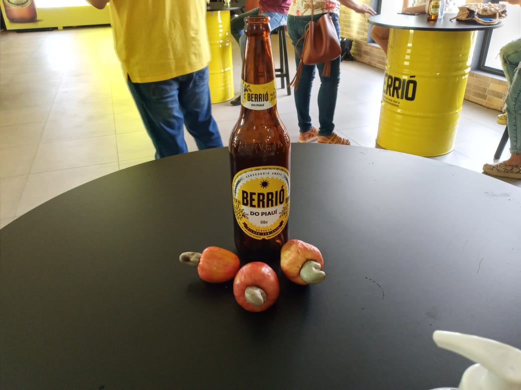 Berrió, a cerveja totalmente piauiense feita a partir do caju